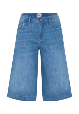 BRAX, STYLE MAINE B - Denim shorts - used light medium blue