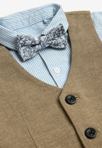 Next SET REGULAR FIT - Vestă - tan brown