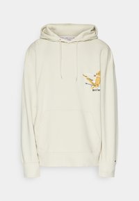 Tommy Jeans Mikina s kapucí - beige