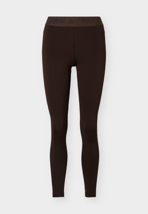 Reebok, CORE FITNESS TRAINING RUCHED  - Retuusid - espresso