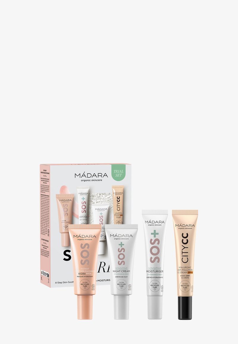 MÁDARA - SOS CARE 4-STEP SKIN-SOOTHING ROUTINE SET: LIGHT - Set de soins du visage - light, Agrandir