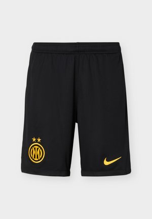Nike Performance, INTER MILAN STADIUM SHORT HOME - Sportovní kraťasy - black/university gold-coloured