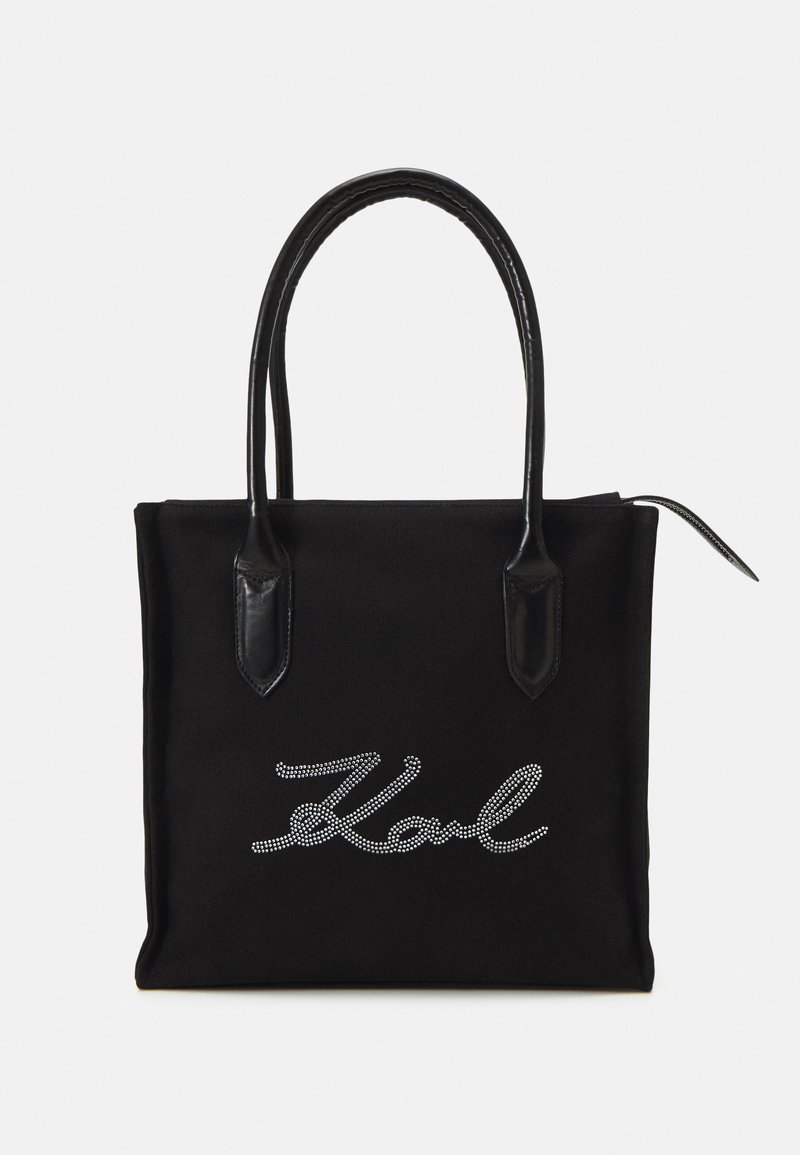 KARL LAGERFELD KL X ZALANDO CANVAS SHOPPER Shopping Bag black