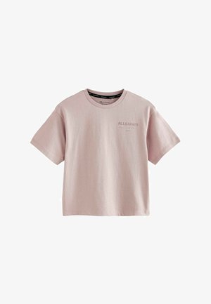 REGULAR FIT - CREW - Majica kratkih rukava s printom - pink metallic
