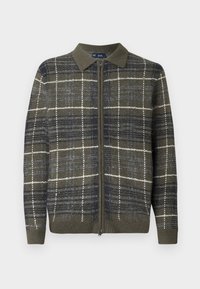 FULL ZIP - Ζακέτα - black/moss