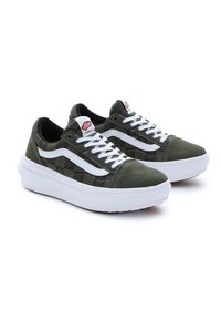Vans UA OLD SKOOL OVERT CC - Baskets basses - dark green