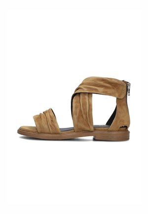 Notre-V PLATTE - Sandales - cognac