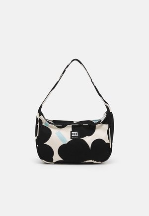 KÄENKUKKA PIENI UNIKKO - Käsilaukku - off white/black/light blue