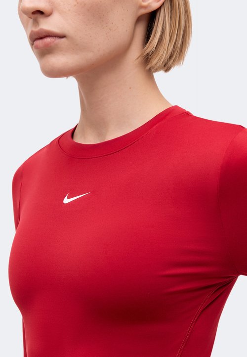 Nike ONE - Long-sleeved top - tough red/white — photo 6