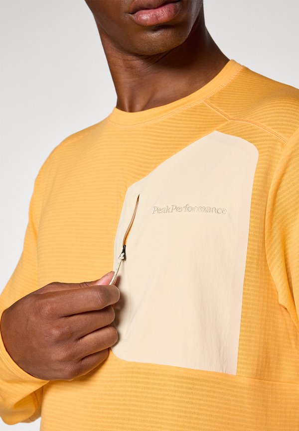 FREELIGHT POLARTEC GRID - Long sleeved top - blazing orange3