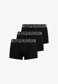 Unselected, triple black grey