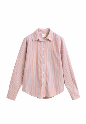GANT, GANT REGULAR FIT STRIPED CLASSIC POPLIN SHIRT - Chemisier - deep grape wine