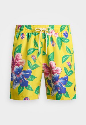 Polo Ralph Lauren TRAVELER CLASSIC SWIM TRUNK - Short de bain - iconic hibiscus,yellow