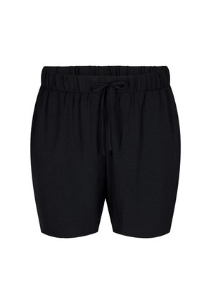 Zizzi, MIT TASCHEN UND ELASTISCHEM BUND - Shorts - black