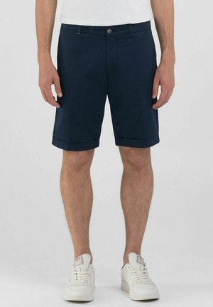 STRETCH GABARDINE - Shorts - blue