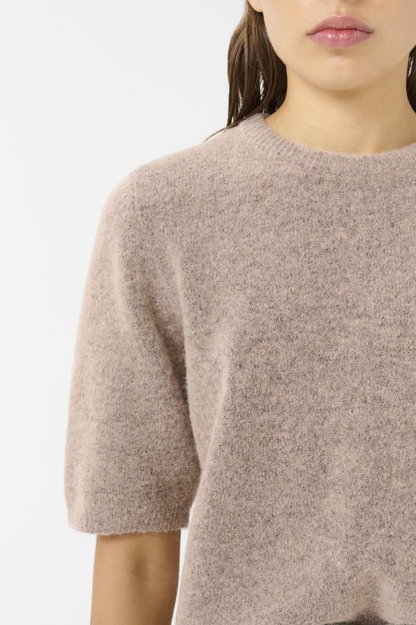 ALPHA TEE - Basic T-shirt - rose dust4