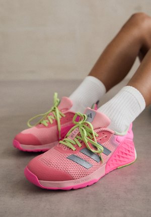 DROPSET 3 - Training shoe - semi pink spark/iron metallic/silver dawn