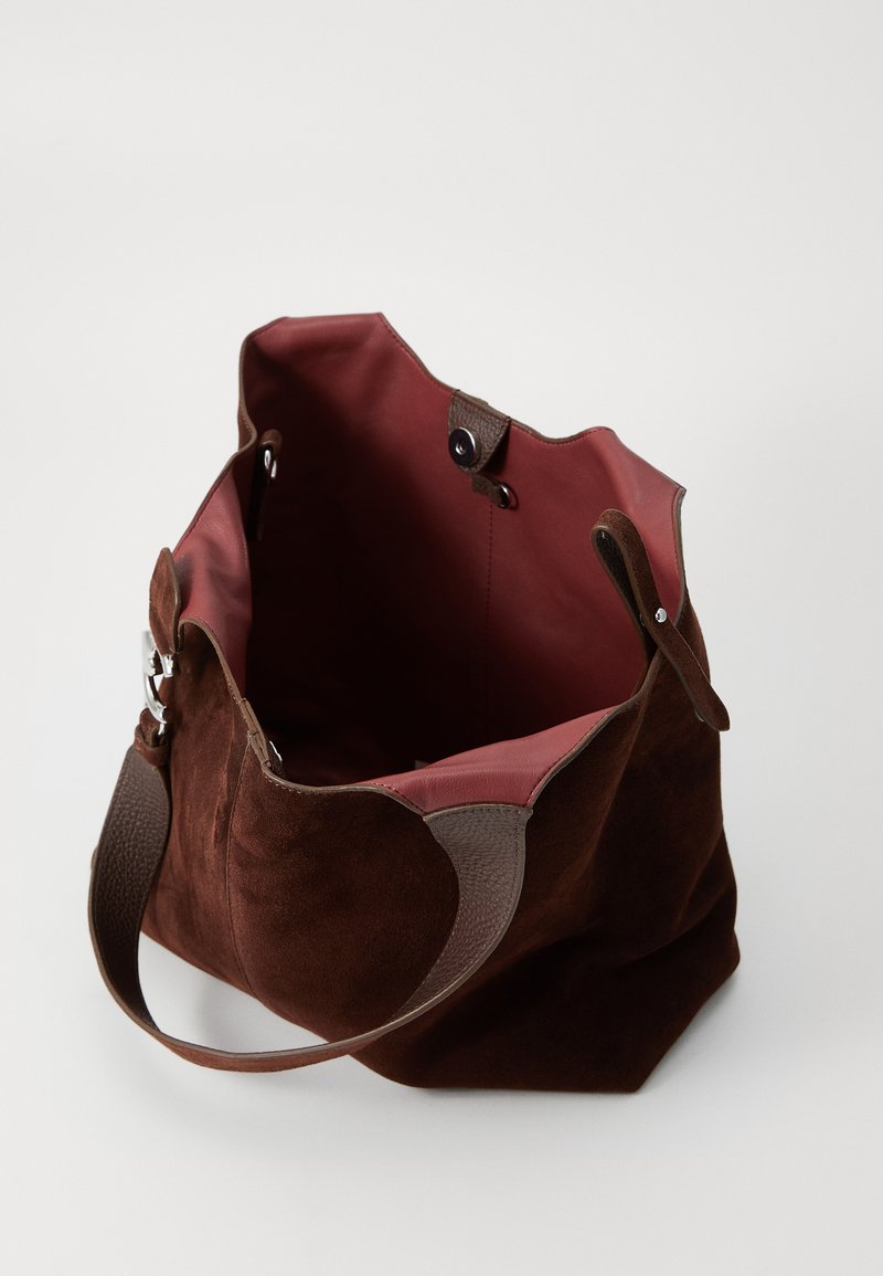 Coccinelle C-EASY SET - Shopping bag - brunette/brunet/marrone