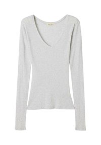 MASSACHUSETTS - Long sleeved top - gris chine