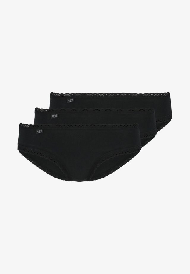 3 PACK - Slip - black