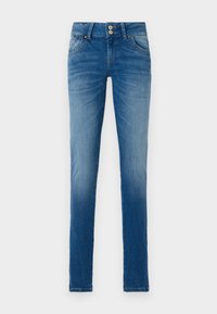 FALLON MID RISE - Jeans Skinny - dark blue denim