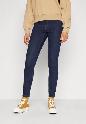 JDY SKINNY JEANS - Jeans Skinny Fit - dark blue denim