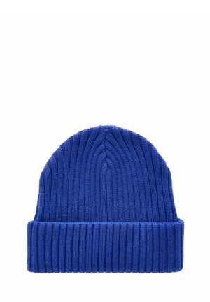 REGULAR FIT - Kootud müts - blue