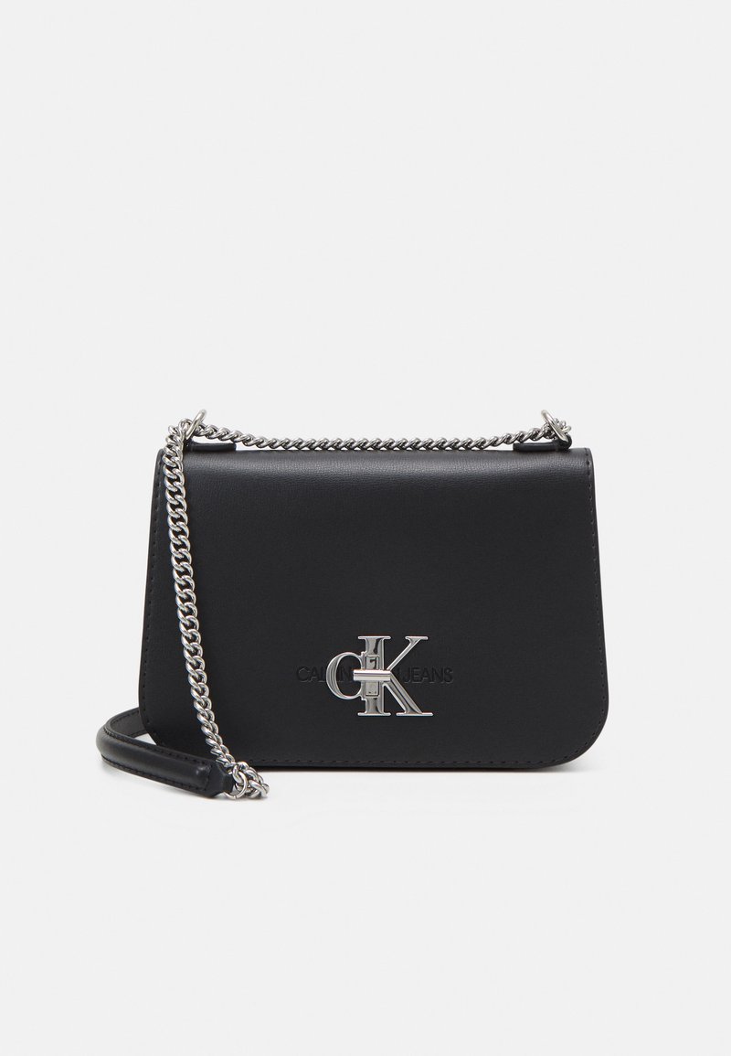 Calvin Klein Jeans CONVERTIBLE FULL FLAP Across body bag black