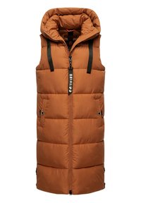 Navahoo SCHNUFFELCHEN - Veste sans manches - rusty cinnamon