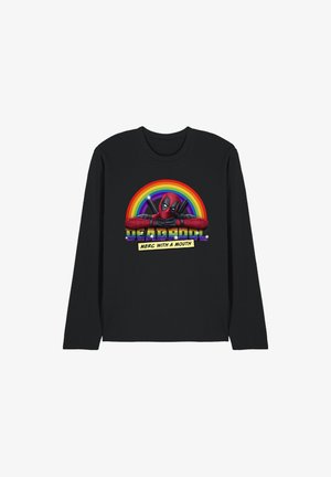 Marvel, DEADPOOL RAINBOW MERC WITH A MOUTH - Langarmshirt - black