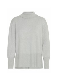 STEFFI ROLL NECK - Džemperis - light grey melange
