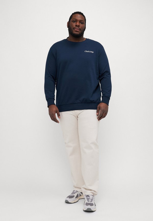 JJEBRADLEY GRAPHIC CREW  - Sweatshirt - sky captain4