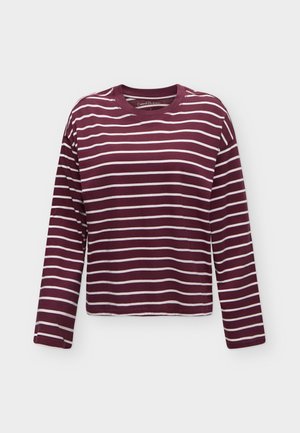 ONLY, ONLHAPPY - T-shirt à manches longues - fig stripes/pale lilac lena