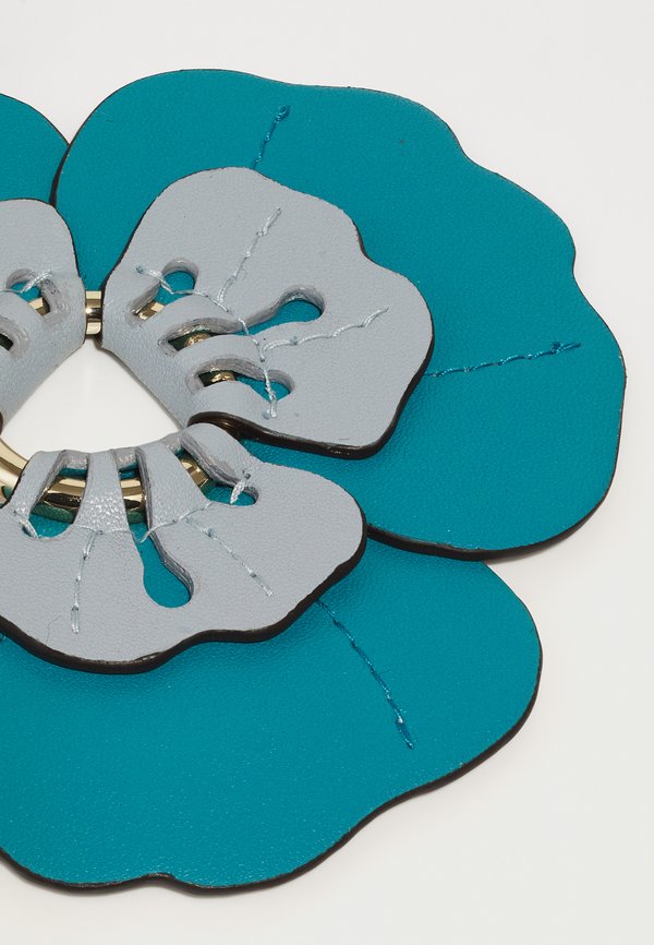 ALLEGRA CHARM FLOWER - Keyring - turchese2