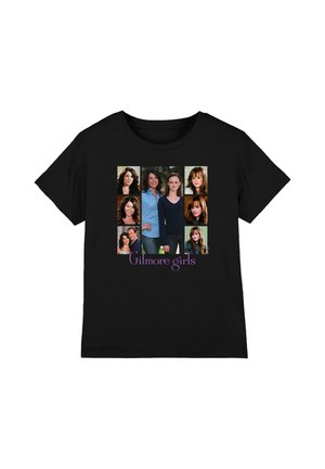 Cotton Soul, GILMORE GIRLS CHARACTER SQUARES UNISEX - Print T-shirt - black