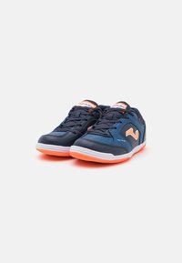Joma TOPFLEX JR INDOOR UNISEX - Botines de fútbol sala - navy/orange