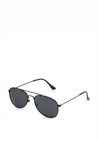 Kiddus Lunettes De Soleil Enfants Retro Noir - Protection UV400 Dès 6 Ans, Garantie à Vie