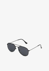 Kiddus Lunettes De Soleil Enfants Retro Noir - Protection UV400 Dès 6 Ans, Garantie à Vie