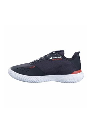 SFX EVO - Clay court tennis shoes - black fiesta red