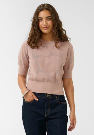 HEARTY  - T-Shirt print - woodrose