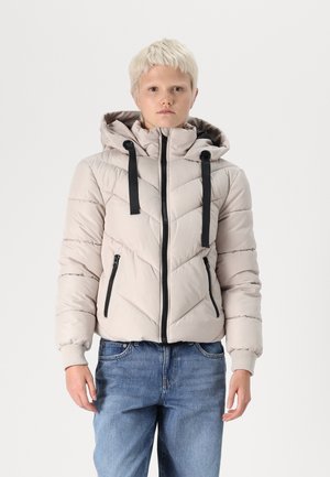 JDYSKYLAR LIFE SHORT PADDED HOOD  - Winterjacke - chateau gray