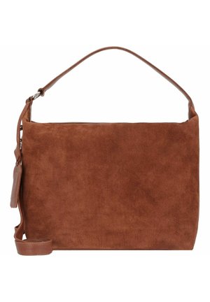 Cowboysbag CRESTON  - Sac à main - dark tan-cognac