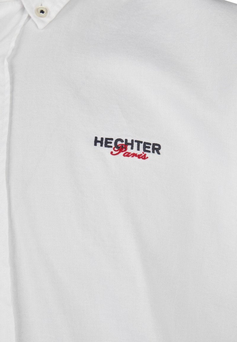 Chemisier Daniel Hechter Rayé Bleu Et Blanc - Taille 40, Manches Courtes, Coton, Occasion Très Bon état