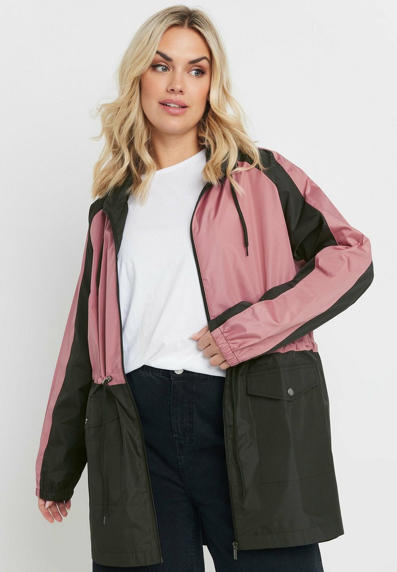 Yours Clothing - LIGHTWEIGHT  - Parka - pink, Enlarge