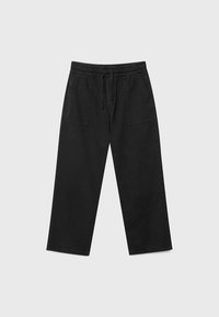 Stradivarius Broek - black