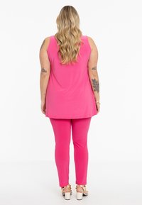 YOEK Round Neck - Top - pink