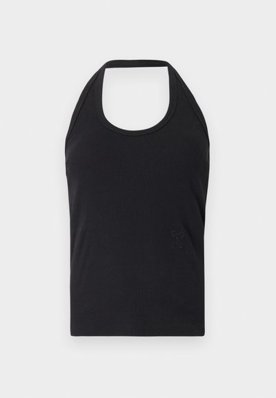 CLOSED NECK HOLDER - Linne - black