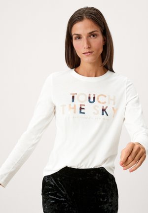 Top s dlouhým rukávem - offwhite