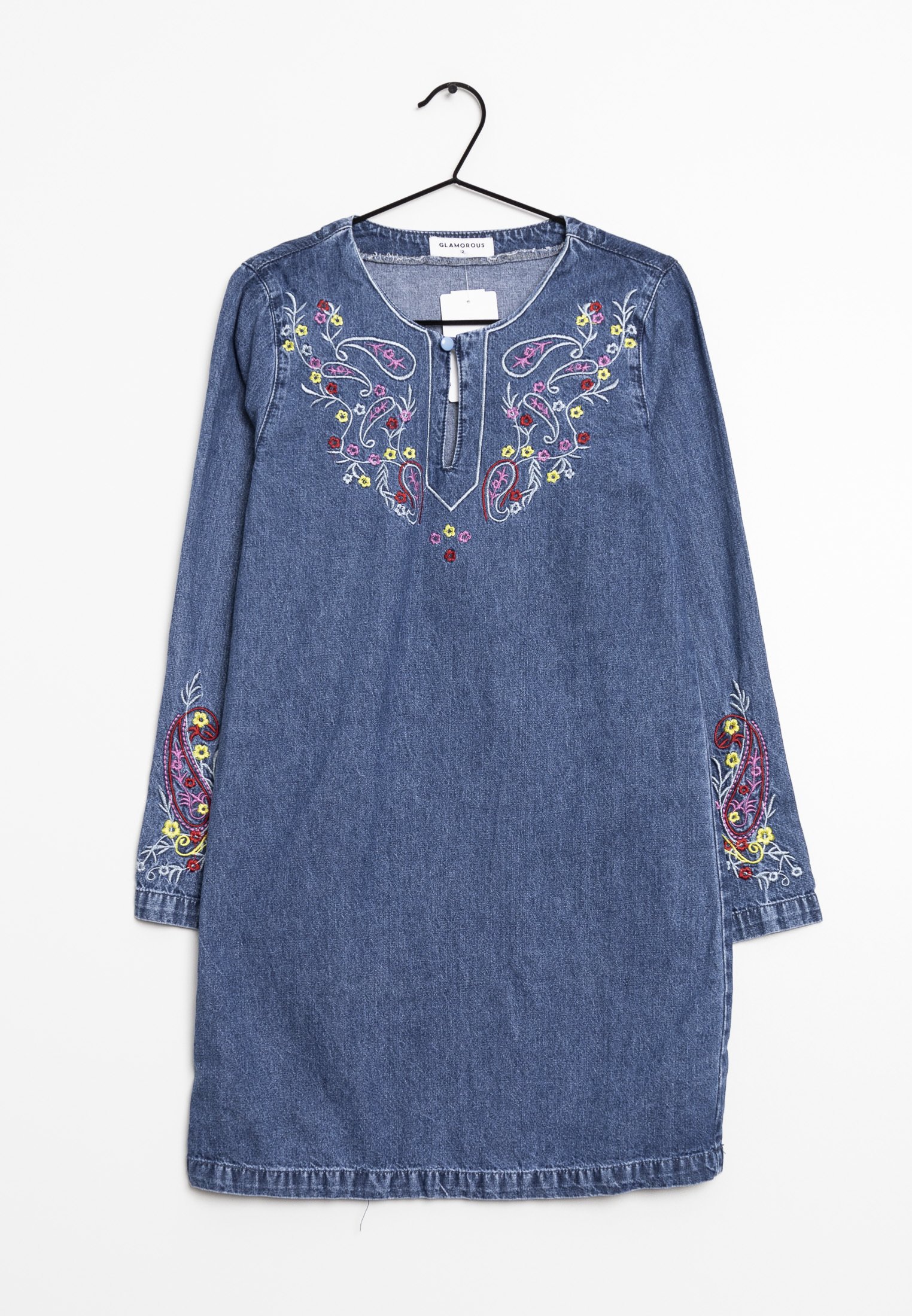 Glamorous Denim dress - blue - (Pre-owned) - Zalando.ie Glamorous Denim dress - blue - (Pre-owned) - Zalando.ie
