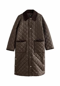 LONGLINE HERITAGE - REGULAR FIT - Téli kabát - chocolate brown